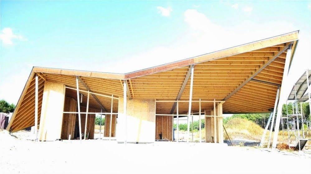 Les Échasses Golf&Surf Eco Lodge Saubion Exterior foto